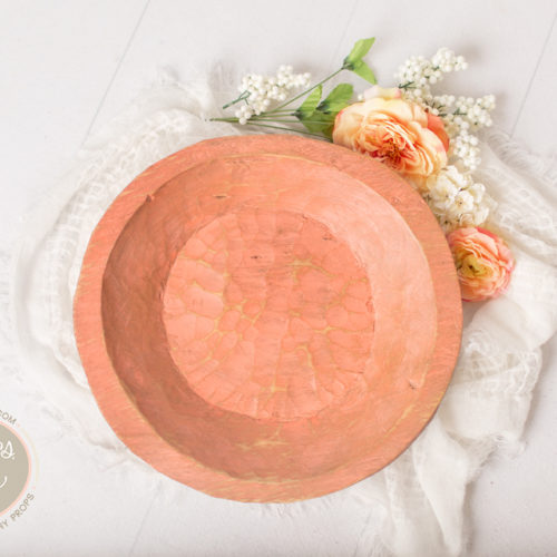 coral wood bowl photo prop mrandmrsandco