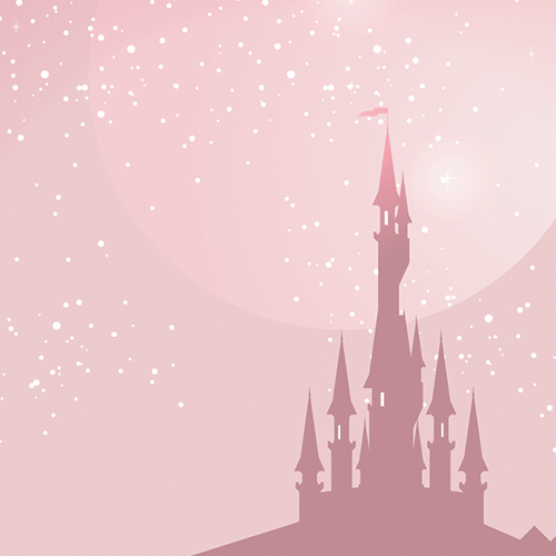 Pretty Pretty Princess Castle Backdrop
