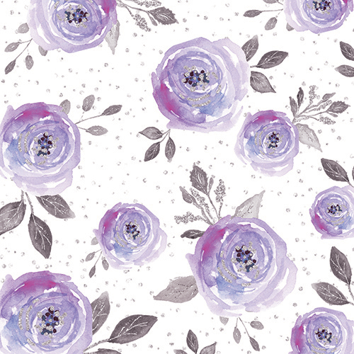 kayla purple floral backdrop