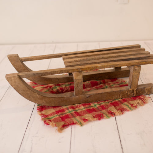 wood sled